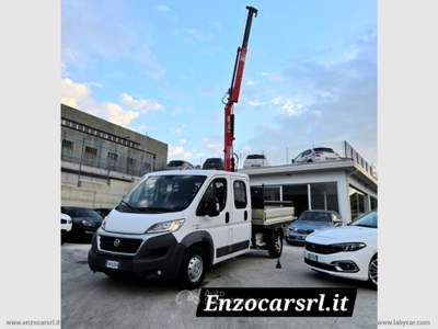 Fiat Ducato Ducato 33 2.3 MJT 130CV PLM-DC Cabinato GRU Bianco usata Ascoli Satriano