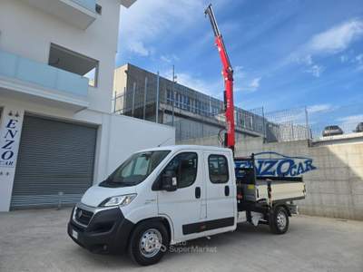 Fiat Ducato Ducato 33 2.3 MJT 130CV PLM-DC Cabinato GRU Bianco usata Ascoli Satriano