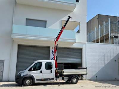 Fiat Ducato Ducato 33 2.3 MJT 130CV PLM-DC Cabinato GRU Bianco usata Ascoli Satriano