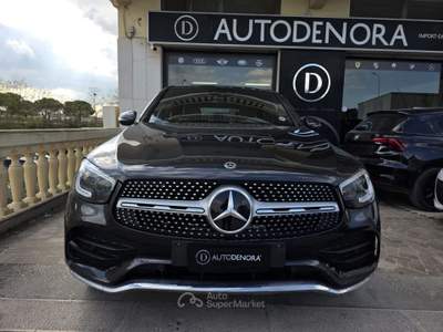 Mercedes-Benz GLC 4Matic Coupé Premium Plus#LED#PELLE#TETTO#VIRTUAL#CAM#CARPLAY Nero usata Altamura