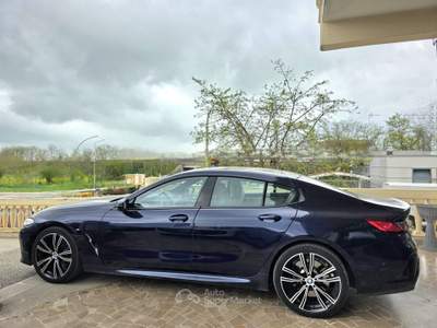 BMW Serie 8 840d 840 840d 48V xDrive Coupé#AUTO#LED#TETTO#VIRTUAL#NAVI#CAM360#CARPLAY#PELLE Blu/Azzurro usata Altamura