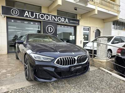 BMW Serie 8 840d 840 840d 48V xDrive Coupé#AUTO#LED#TETTO#VIRTUAL#NAVI#CAM360#CARPLAY#PELLE Blu/Azzurro usata Altamura