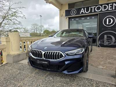 BMW Serie 8 840d 840 840d 48V xDrive Coupé#AUTO#LED#TETTO#VIRTUAL#NAVI#CAM360#CARPLAY#PELLE Blu/Azzurro usata Altamura