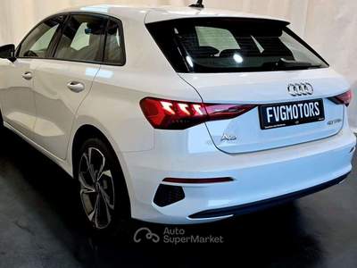 Audi A3 Sportback 40 1.4 tfsi e Identity black S-tronic 18" Bianco usata Monte Compatri