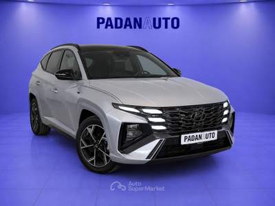 Hyundai Tucson 1.6 HEV 2wd 215cv N-Line Auto Argento usata Ferrara