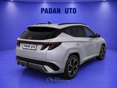 Hyundai Tucson 1.6 HEV 2wd 215cv N-Line Auto Argento usata Ferrara