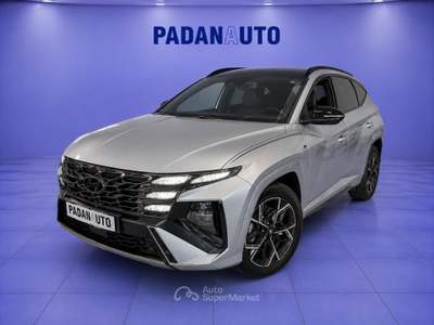 Hyundai Tucson 1.6 HEV 2wd 215cv N-Line Auto Argento usata Ferrara
