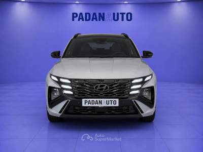 Hyundai Tucson 1.6 HEV 2wd 215cv N-Line Auto Argento usata Ferrara