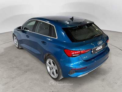 Audi A3 A3 Sportback 35 2.0 tdi Business Advanced s-tronic Blu/Azzurro usata Monza