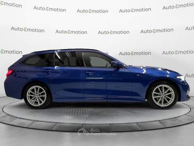 BMW Serie 3 320i 320i MSport Touring auto Blu/Azzurro usata Busto Arsizio