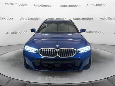 BMW Serie 3 320i 320i MSport Touring auto Blu/Azzurro usata Busto Arsizio