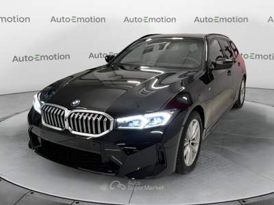 BMW Serie 3 320d 320d xDrive 48V MSport Touring aut. Nero usata Busto Arsizio BMW Serie 3 320d 320d xDrive 48V MSport Touring aut. Nero usata Busto Arsizio