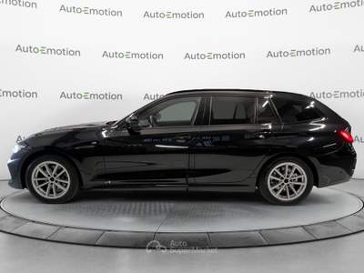 BMW Serie 3 320d 320d xDrive 48V MSport Touring aut. Nero usata Busto Arsizio