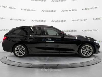 BMW Serie 3 320d 320d xDrive 48V MSport Touring aut. Nero usata Busto Arsizio