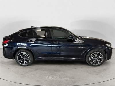 BMW X4 xDrive30i mhev 48V Msport auto Blu/Azzurro usata Monza