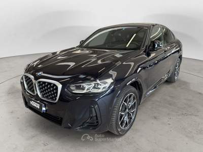 BMW X4 xDrive30i mhev 48V Msport auto Blu/Azzurro usata Monza
