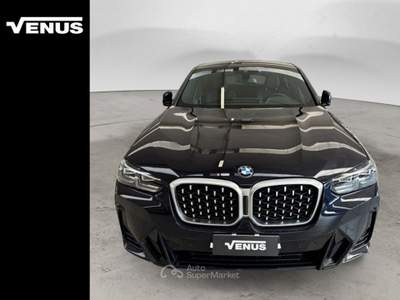 BMW X4 xDrive30i mhev 48V Msport auto Blu/Azzurro usata Monza