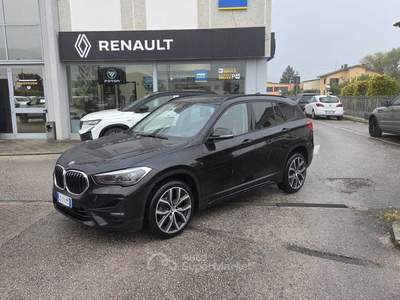 BMW X1 SDRIVE 18D SPORT 150CV Nero usata Foligno