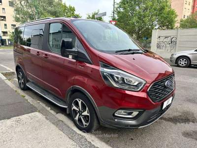 Ford Tourneo Custom 320 L1H1 ACTIVE 2.0 MHEV 185CV 6 POSTI N1 - NAV/CAMERA/PDC/LED Rosso usata Sesto San Giovanni