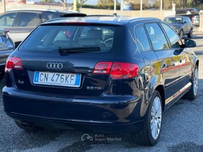 Audi A3 2.0 16V TDI Ambition Blu/Azzurro usata Fiumicino