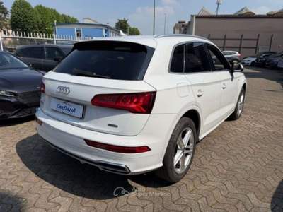 Audi Q5 50 TFSI e quattro S tronic S line plus Bianco usata Sesto San Giovanni