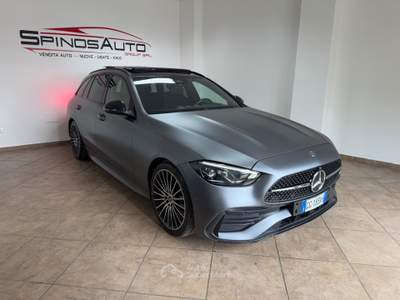 Mercedes-Benz Classe C C 220 d Mild hybrid S.W. Premium Plus AMG TETTO Grigio usata Cellole
