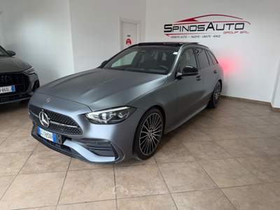 Mercedes-Benz Classe C C 220 d Mild hybrid S.W. Premium Plus AMG TETTO Grigio usata Cellole