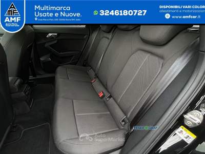 Audi A3 Sportback 40 TFSIe S line B&O/LED+/ACC/ALLBLA Nero usata Roma