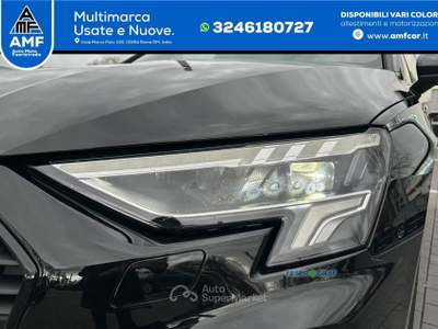 Audi A3 Sportback 40 TFSIe S line B&O/LED+/ACC/ALLBLA Nero usata Roma