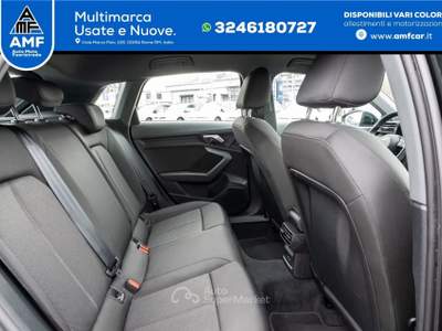 Audi A3 Sportback S line 40TFSI e Stroni LED Navi PDC Nero usata Roma