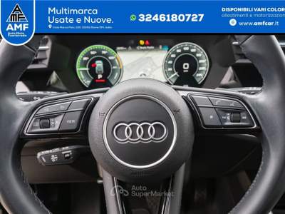 Audi A3 Sportback S line 40TFSI e Stroni LED Navi PDC Nero usata Roma