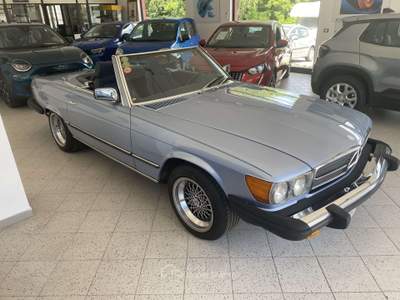 Mercedes-Benz SL 350 OMOLOGATA  A.S.I. - MOTORE 8 CILINDRI V Blu/Azzurro usata Colleferro