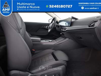 BMW Serie 2 218i 218i Coupé LED Navi ACC Pelle Keyless-Go Memoria Bianco usata Roma