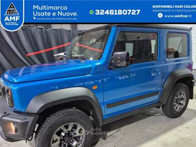 Suzuki Jimny ALLGRIP/COMFORT PLUS/NAVI/AHK/LED- 4 posti Blu/Azzurro usata Roma