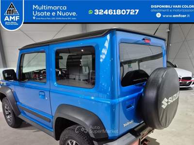 Suzuki Jimny ALLGRIP/COMFORT PLUS/NAVI/AHK/LED- 4 posti Blu/Azzurro usata Roma