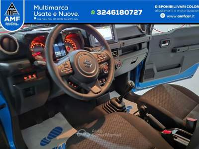 Suzuki Jimny ALLGRIP/COMFORT PLUS/NAVI/AHK/LED- 4 posti Blu/Azzurro usata Roma