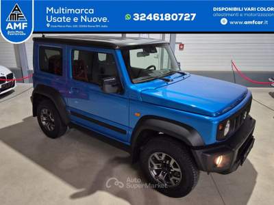 Suzuki Jimny ALLGRIP/COMFORT PLUS/NAVI/AHK/LED- 4 posti Blu/Azzurro usata Roma