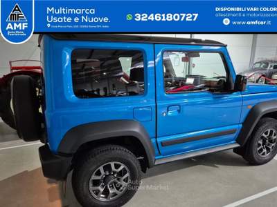 Suzuki Jimny ALLGRIP/COMFORT PLUS/NAVI/AHK/LED- 4 posti Blu/Azzurro usata Roma