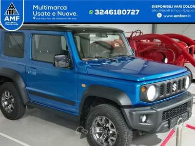 Suzuki Jimny ALLGRIP/COMFORT PLUS/NAVI/AHK/LED- 4 posti Blu/Azzurro usata Roma