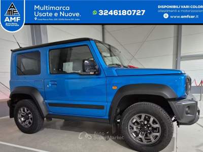 Suzuki Jimny ALLGRIP/COMFORT PLUS/NAVI/AHK/LED- 4 posti Blu/Azzurro usata Roma