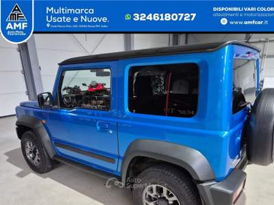 Suzuki Jimny ALLGRIP/COMFORT PLUS/NAVI/AHK/LED- 4 posti Blu/Azzurro usata Roma
