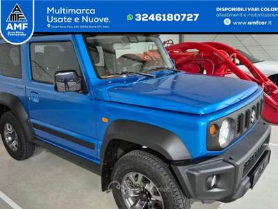 Suzuki Jimny ALLGRIP/COMFORT PLUS/NAVI/AHK/LED- 4 posti Blu/Azzurro usata Roma