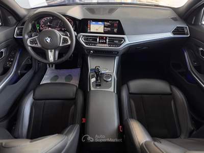 BMW Serie 3 320d 320d 48V Touring Msport Blu/Azzurro usata CARESANABLOT