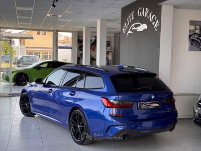 BMW Serie 3 320d 320d 48V Touring Msport Blu/Azzurro usata CARESANABLOT