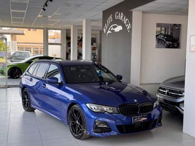 BMW Serie 3 320d 320d 48V Touring Msport Blu/Azzurro usata CARESANABLOT