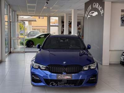 BMW Serie 3 320d 320d 48V Touring Msport Blu/Azzurro usata CARESANABLOT