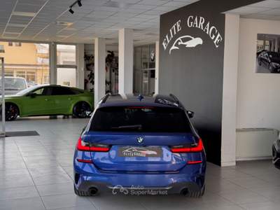 BMW Serie 3 320d 320d 48V Touring Msport Blu/Azzurro usata CARESANABLOT