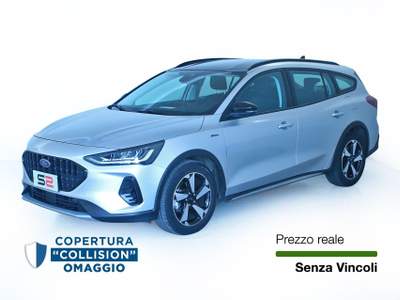 Ford Focus 1.5 Ecoblue 115cv Active Auto SW / Retrocamera/Tetto in contrasto nero Argento usata Feltre