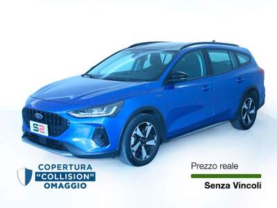 Ford Focus 1.5 Ecoblue 115cv Active Auto SW / Retrocamera/Tetto in contrasto nero Blu/Azzurro usata Feltre
