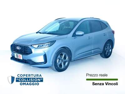 Ford Kuga 2.5 Benzina FHEV 180CV 2WD ST-Line Auto Telecamera posteriore/Fari Full LED Argento usata Feltre